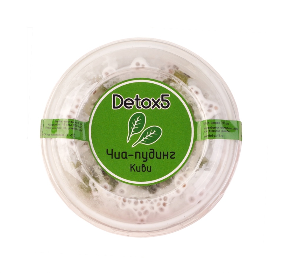 

Чиа-пудинг Киви Detox5 270г, Россия