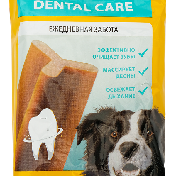Лакомство для собак BIFF Dental Care Снек жевательный с говядиной, для крупных пород