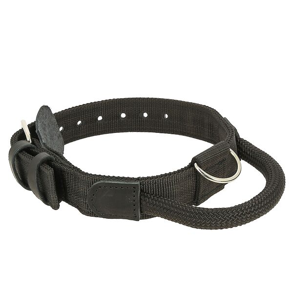 Каскад ошейник нейлон с ручкой 40-60 см.