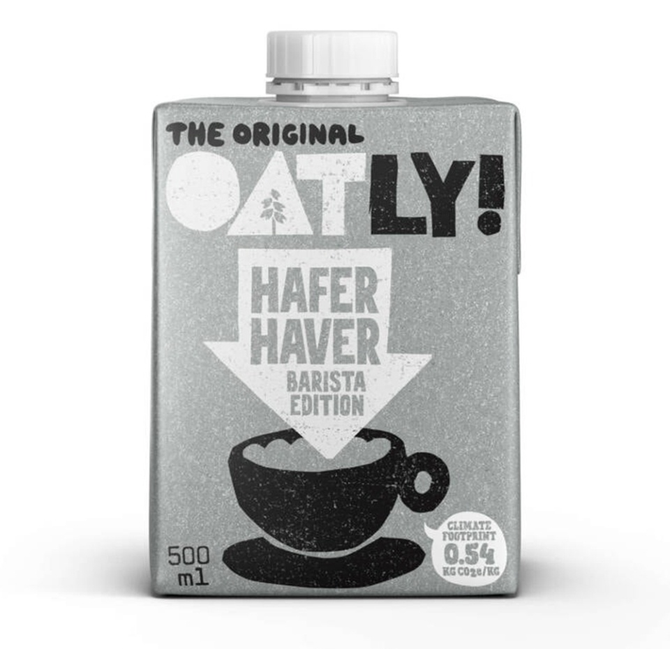 

Напиток овсяный Barista Edition, Oatly! 500 мл, Швеция