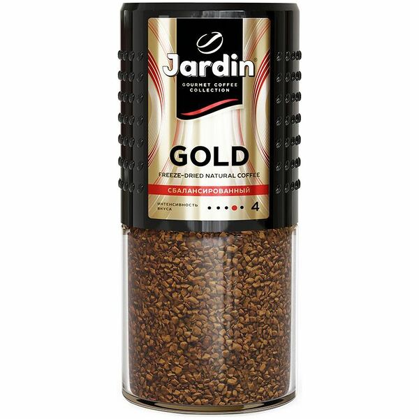 Кофе Jardin Голд растворимый сублимированный, 190г