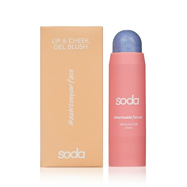 Хайлайтер - стик для лица Soda Highlighter Stick #mermaidsforever 102