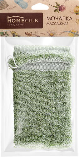 Мочалка HOMECLUB Букле рукавица