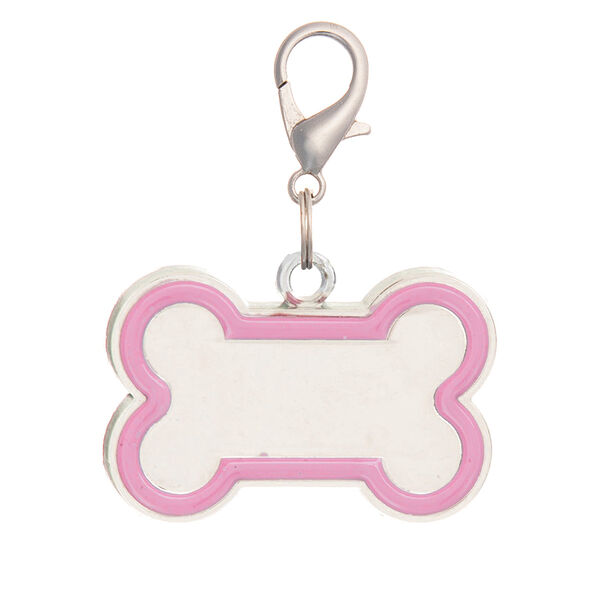 Адресник-кость V.I.Pet розовый