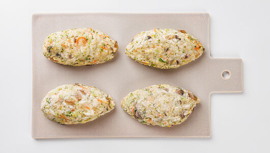 Голубцы ленивые с грибами и брокколи постные, замороженные, 400г