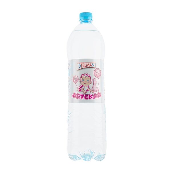 Вода детская Стэлмас природная питьевая артезианская негазированная