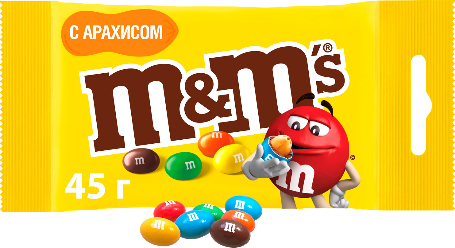 

Драже M&Ms с арахисом
