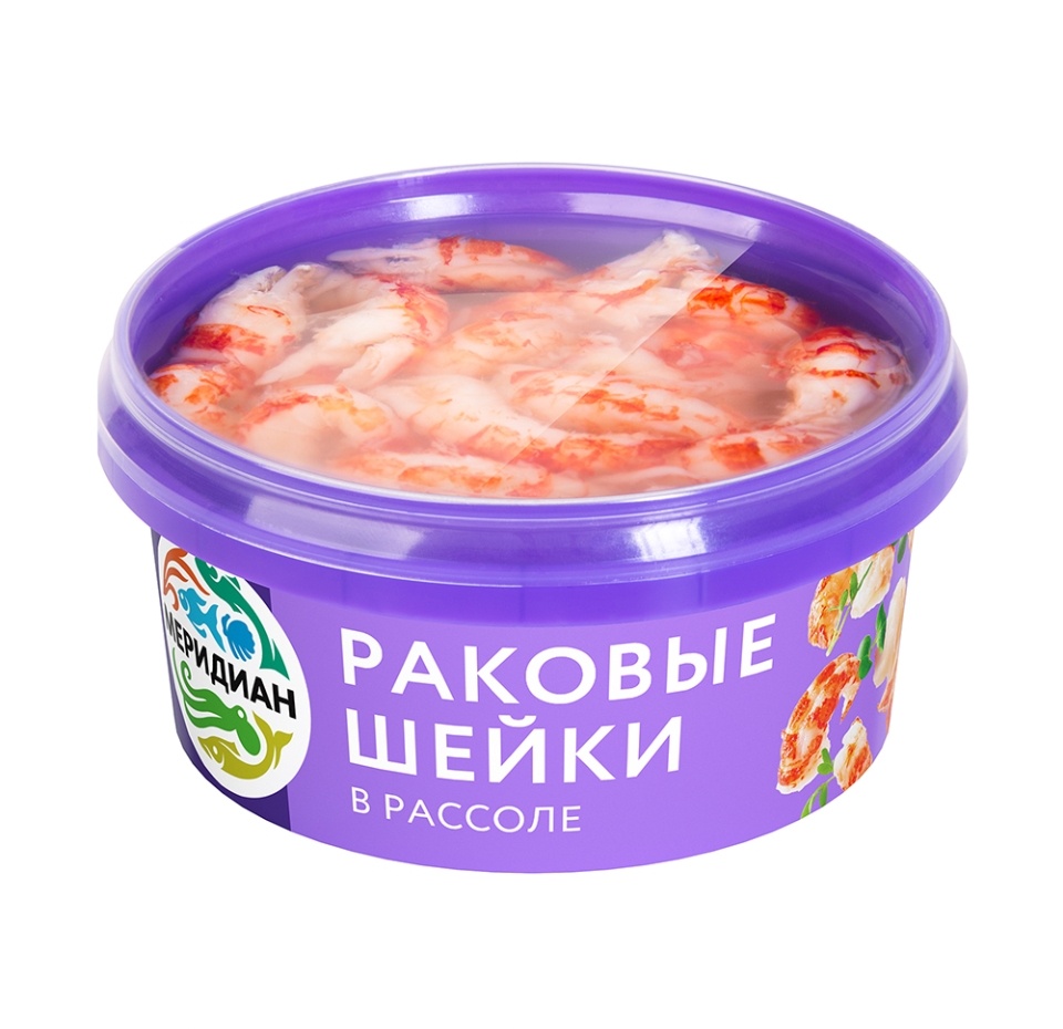 

Раковые шейки Меридиан в рассоле 180 г