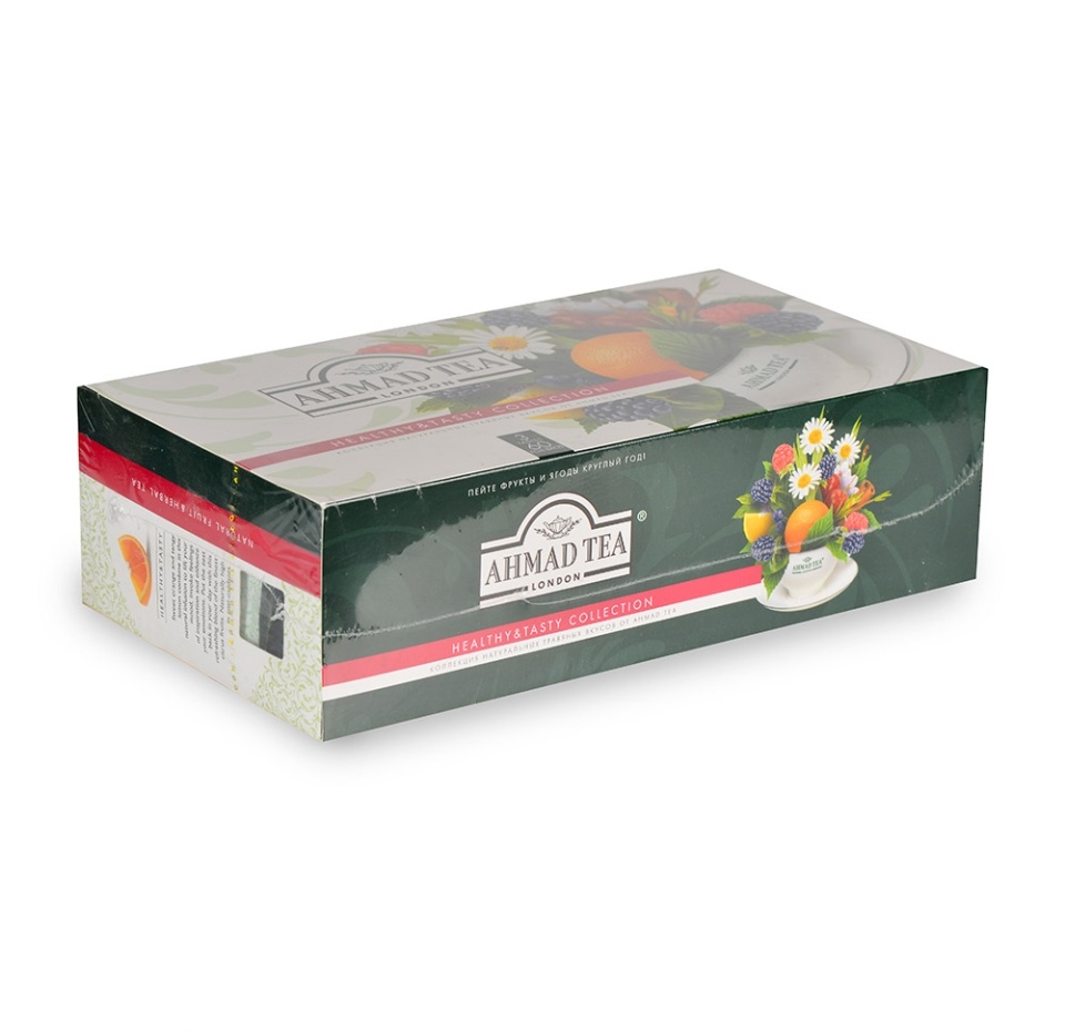 

Чайный набор Ahmad Tea Healthy&Tasty Collection в пакетиках, 60 шт 110 г