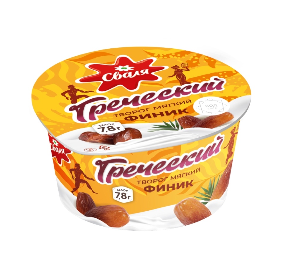 

Творог Сваля мягкий финик 3.5%