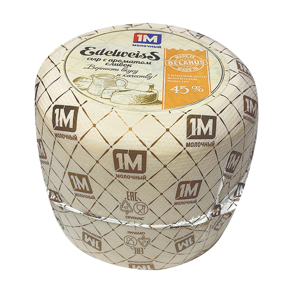 Сыр Edelweiss с ароматом сливок 45%