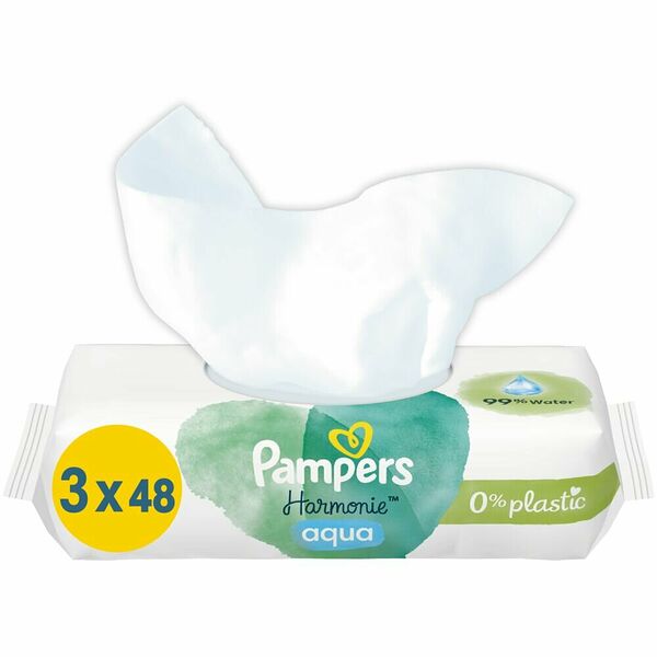 Pampers Влажные салфетки Harmonie, 3x48 шт.