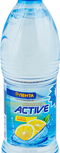 Напиток ЛЕНТА со вкусом лимона негазированный, 0.5л