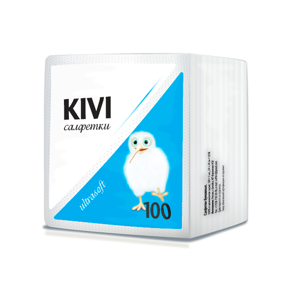 Салфетки KIVI 100шт