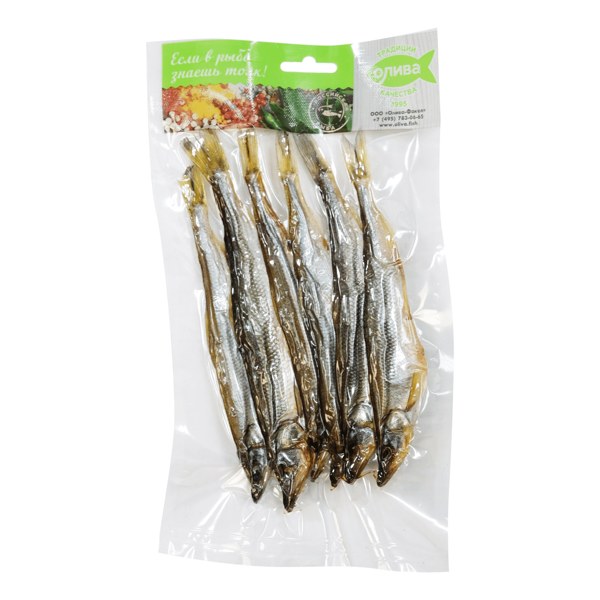 Корюшка Олива Азиатская вяленая неразделанная