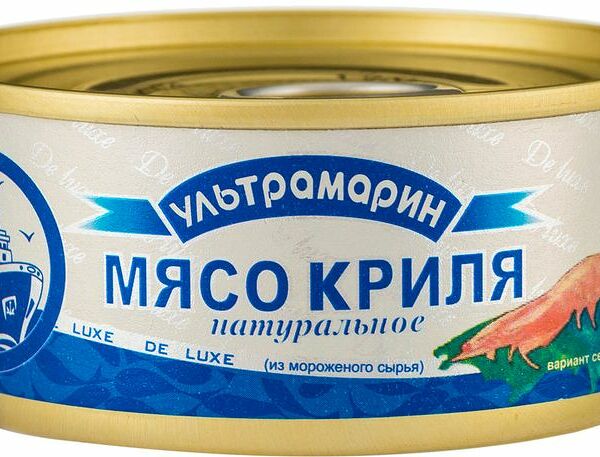 Мясо криля Ультрамарин натуральное 105 г