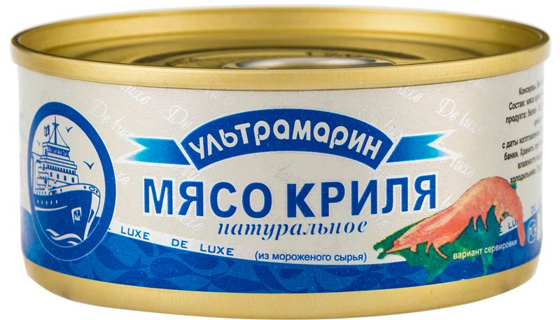 

Мясо криля Ультрамарин натуральное 105 г