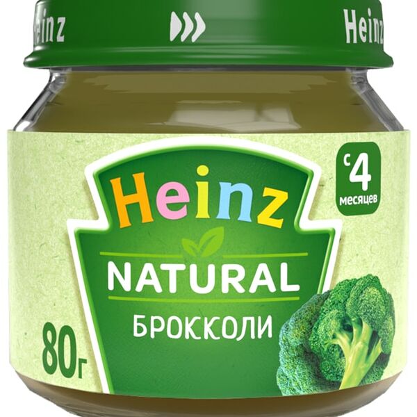 Пюре Heinz Брокколи с 4 месяцев 80г