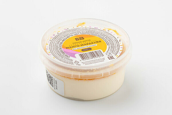 Панна-котта Манго-маракуйя без добавления  сахара