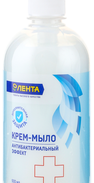 Жидкое крем-мыло ЛЕНТА антибактериальное