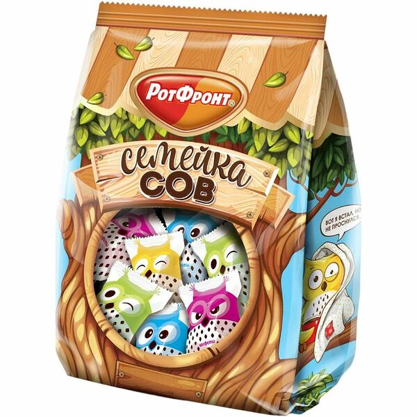 Конфеты Рот Фронт Семейка сов