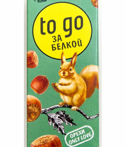 Батончик Raw to Go За белкой шоколадный фундук