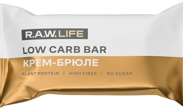 Батончик R.A.W. LIFE ореховый Крем-Брюле 35г