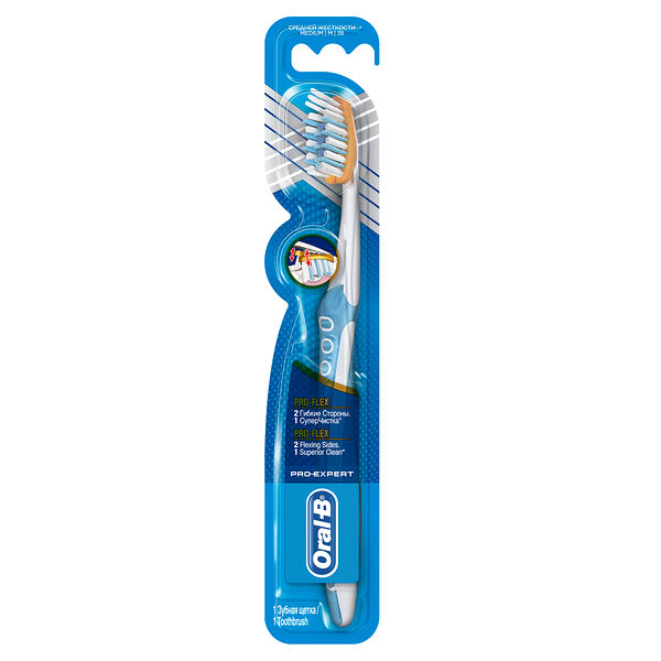 Зубная щетка Oral-B Pro-Expert Clinic Line Pro-Flex средняя
