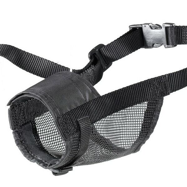 Ferplast мягкий намордник Muzzle net Large с сеткой