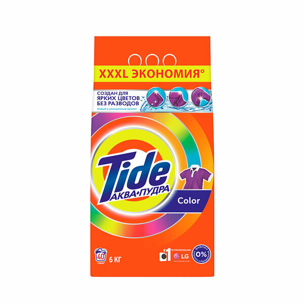 Порошок автомат для стирки Tide Color
