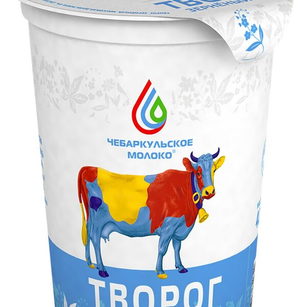 Творог Чебаркульское молоко зерненый 4%