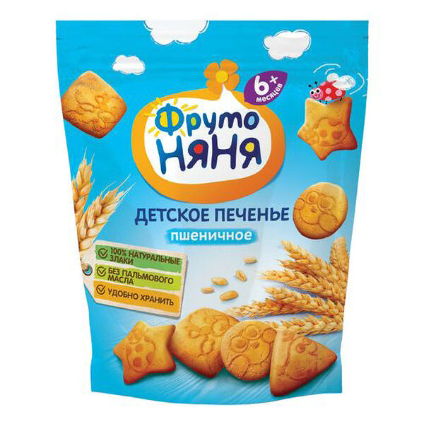 Фруто Няня печенье пшеничное 120г