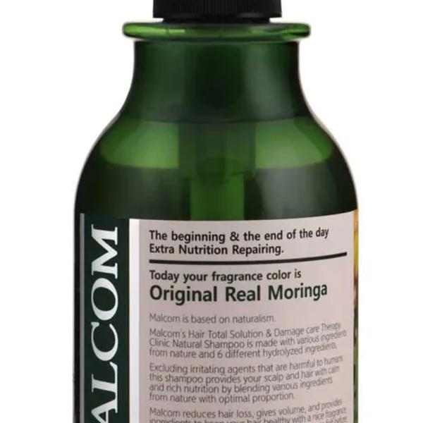 Шампунь для волос MALCOM Original real moringa