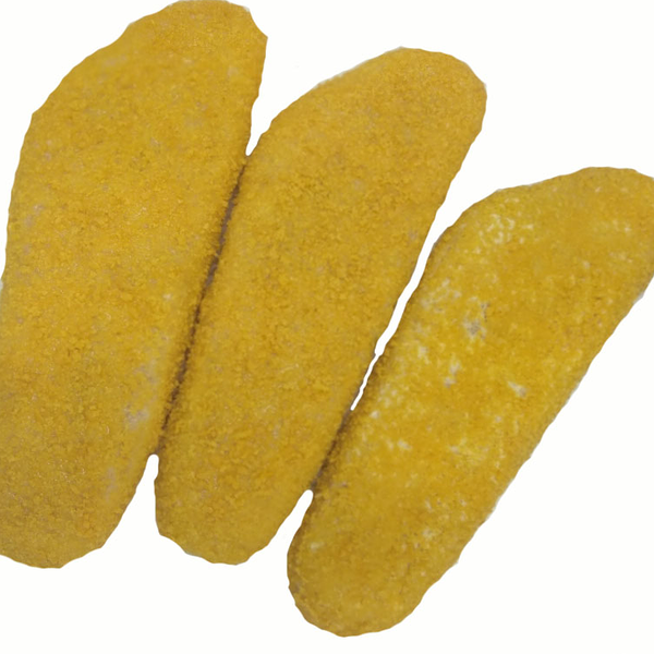 Рыб. кул. п/ф: хек перуанский порции из филе кусочков в панир обжар замор.п/м ТМ VICI вес