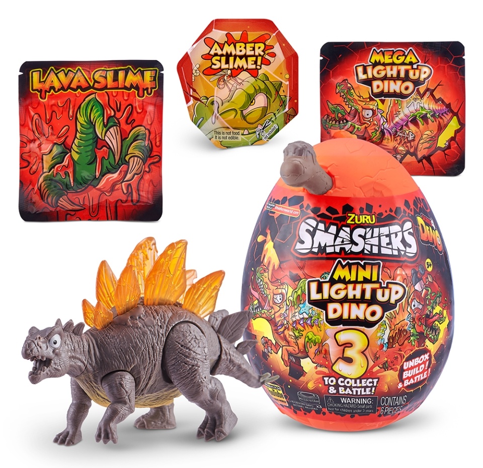 

Игрушка Smashers «Мини-яйцо со светом», Zuru, Китай в ассортименте