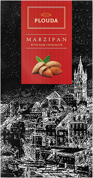 Марципан Поматти в темном шоколаде 70г