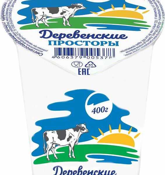 Продукт Деревенские просторы сметаносодержащий 20% 400г
