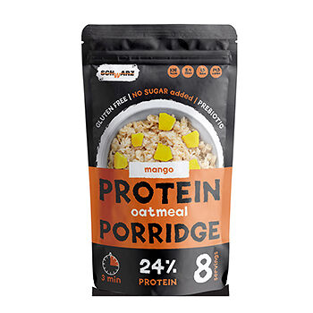 Каша овсяная Schwarz протеиновая со вкусом манго (без сахара, глютена) 280г, Россия