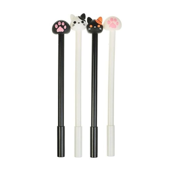 Ручка-прикол «Котик/Лапка» гелевая в ассортименте, Calligrata