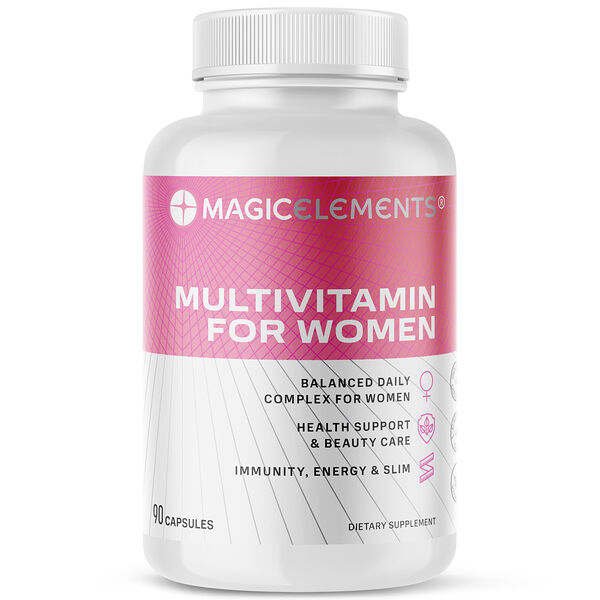 Витаминно-минеральный комплекс для женщин Magic Elements Multivitamin For Women 90 капсул