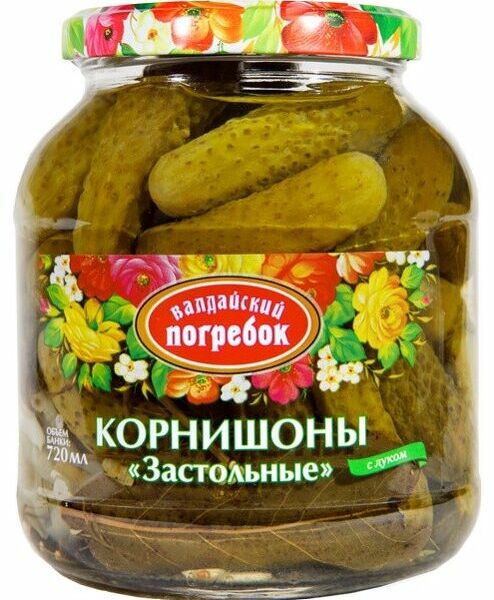 Корнишоны Валдайский Погребок Застольные