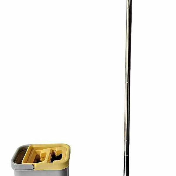 Набор для уборки Maxus ZB3000 цвет: желтый с серым, 2 предмета