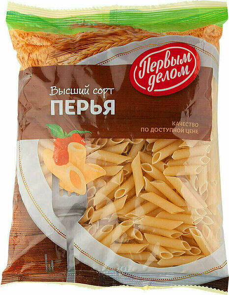 Макаронные изделия Первым делом Перья