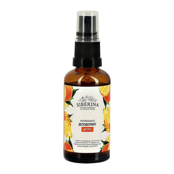 Дезодорант для тела Siberina цитрус 50 мл