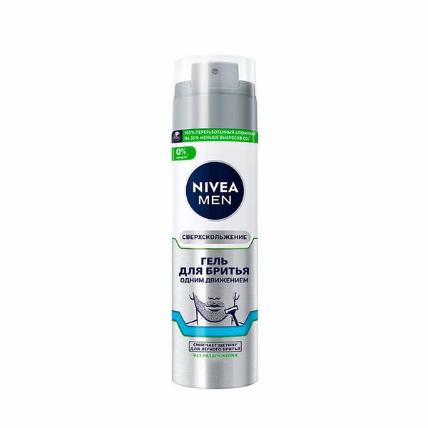 Гель для бритья Nivea Men Одним Движением 200 мл