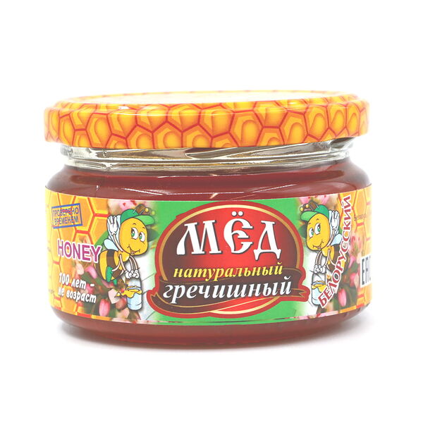 Мед гречишный Апибел вес 250г.