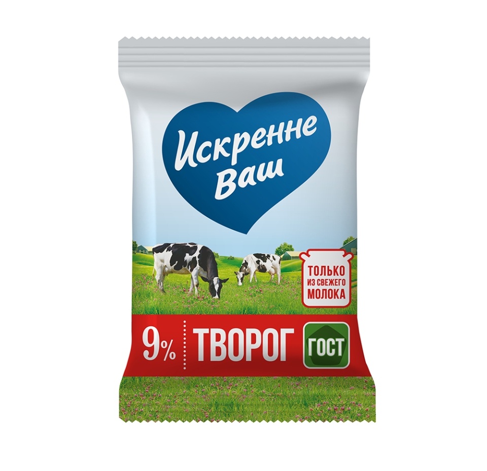 

Творог Искренне Ваш рассыпчатый 9% 200 г