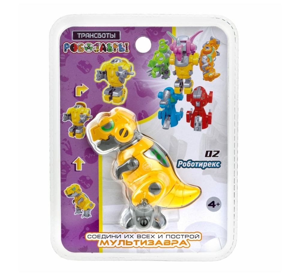 

Игрушка 1Toy Трансбот Робозавры в ассортименте 1 шт.