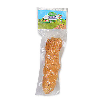 Сыр копченый Чизолини косичка 45%