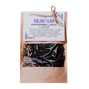 Иван-чай Таёжный Тайник гранулированный с мятой 50г, Россия